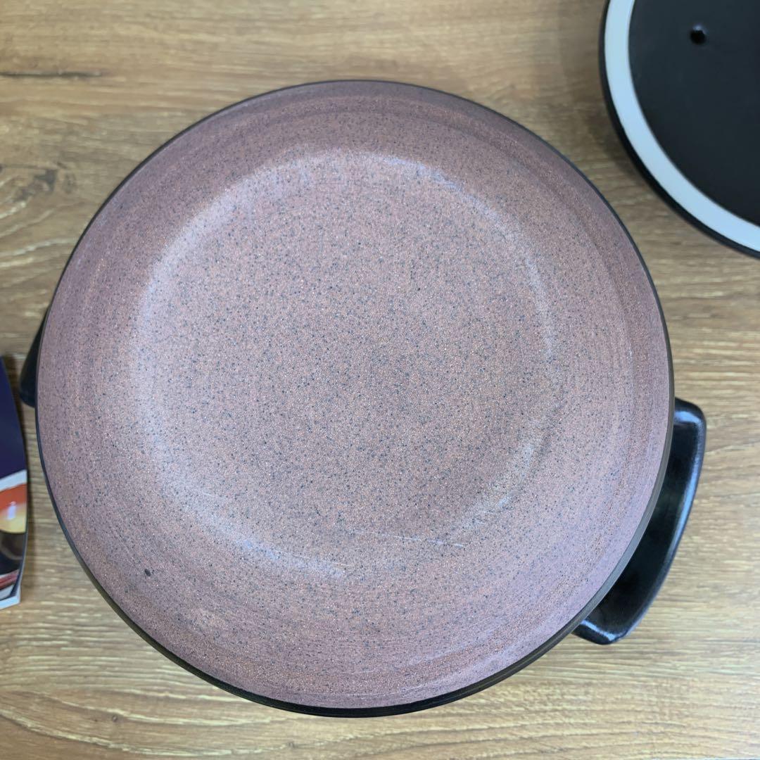 新品　未使用品　華月　大黒炊飯鍋　四合炊き　土鍋　四日市萬古焼　日本製　陶器