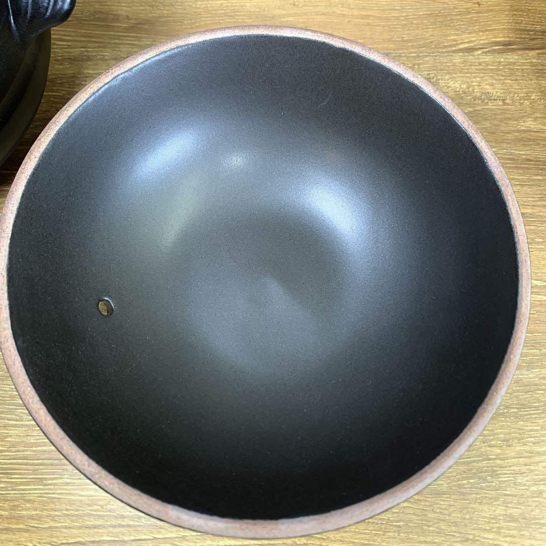 新品　未使用品　華月　大黒炊飯鍋　四合炊き　土鍋　四日市萬古焼　日本製　陶器