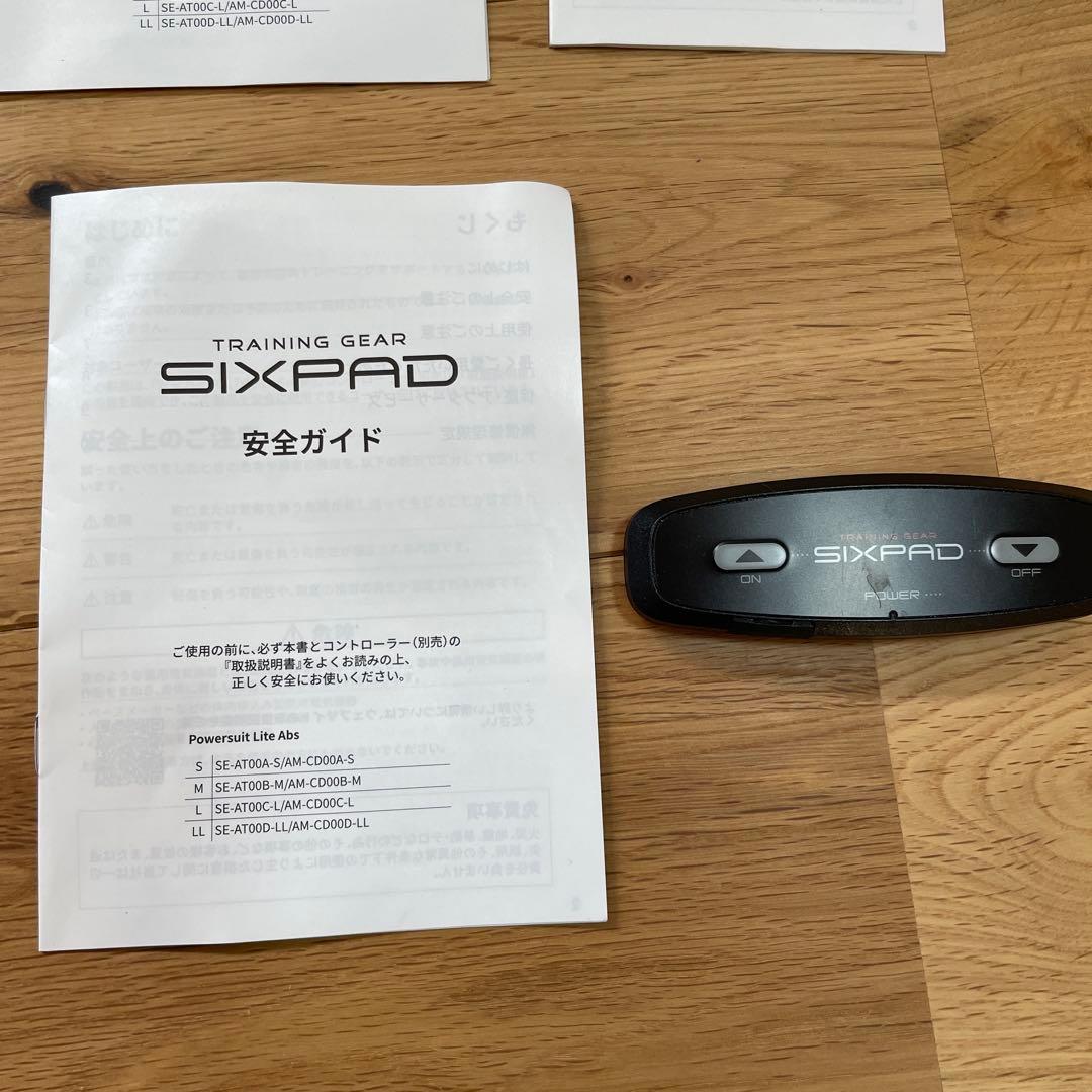 ［美品］SIXPAD Powersuit Lite Abs Lサイズ ブラック