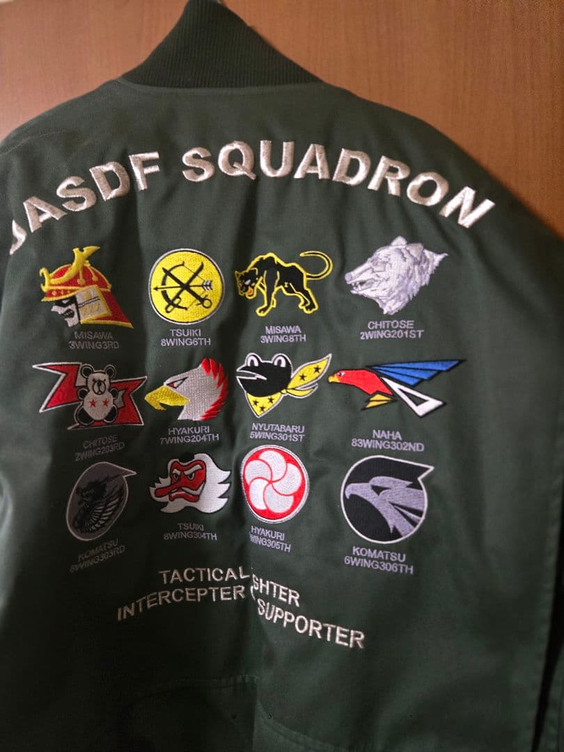 未使用JASDF 航空自衛隊60周年記念 パイロットジャンパー ブルーインパルス