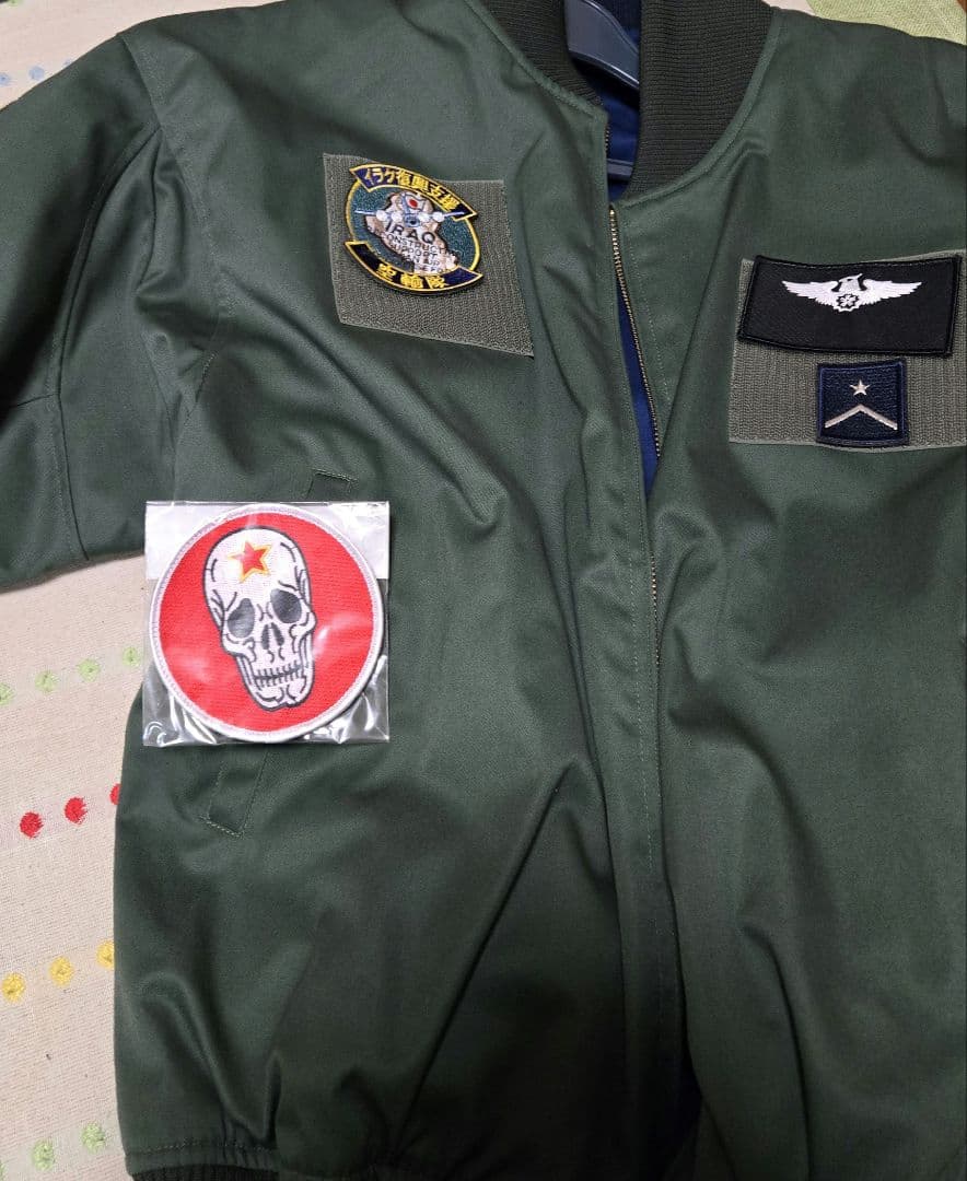 未使用JASDF 航空自衛隊60周年記念 パイロットジャンパー ブルーインパルス
