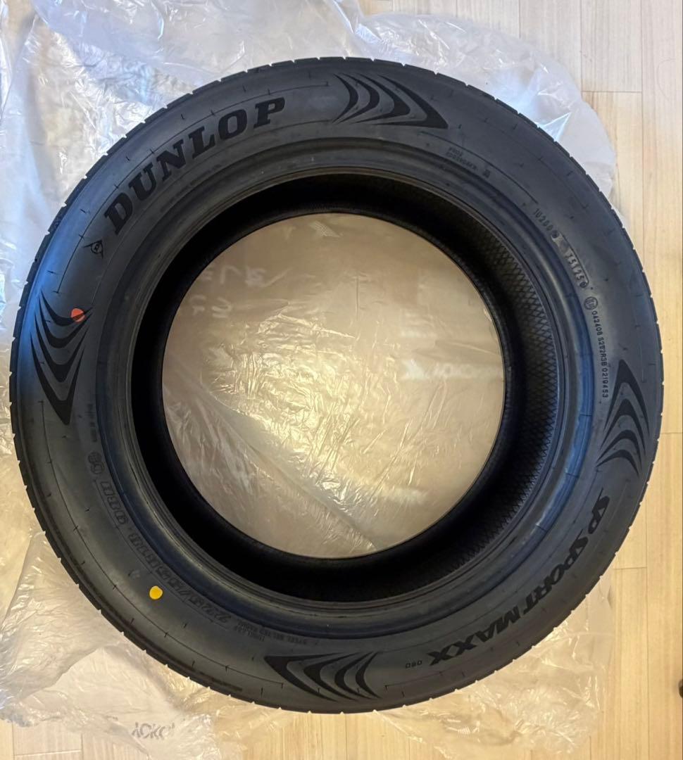 225/55R18 ダンロップ スポーツマックス　新車外し４本セット