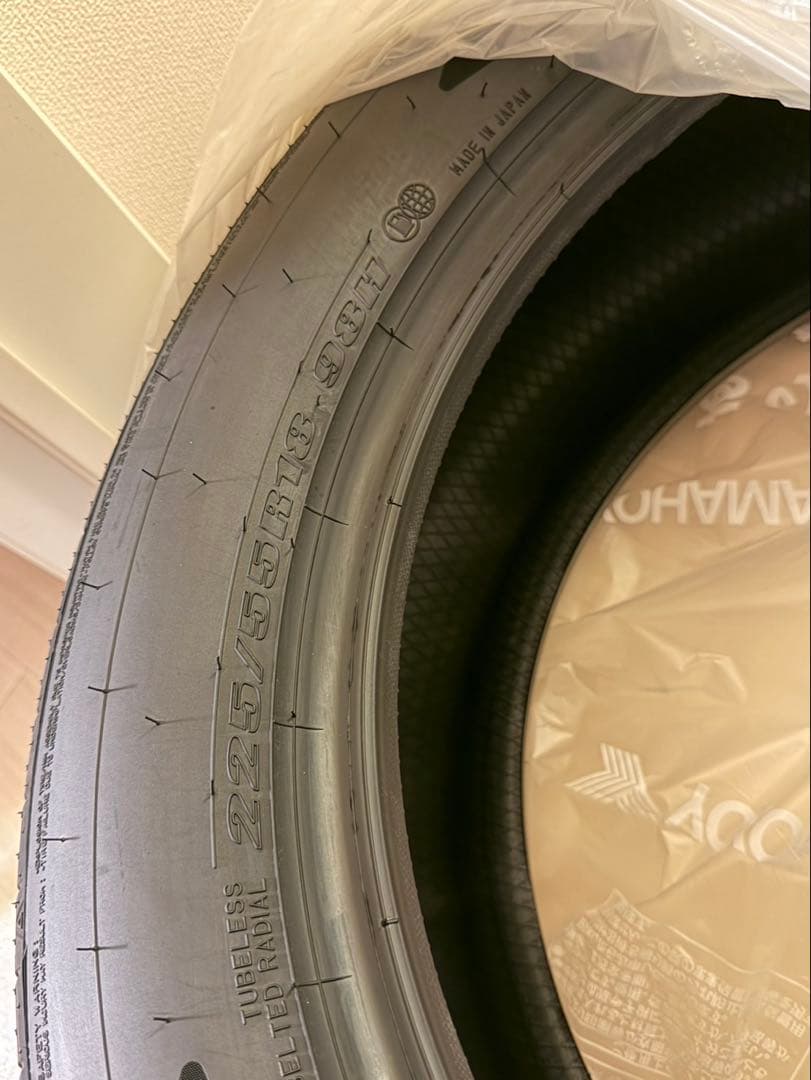 225/55R18 ダンロップ スポーツマックス　新車外し４本セット