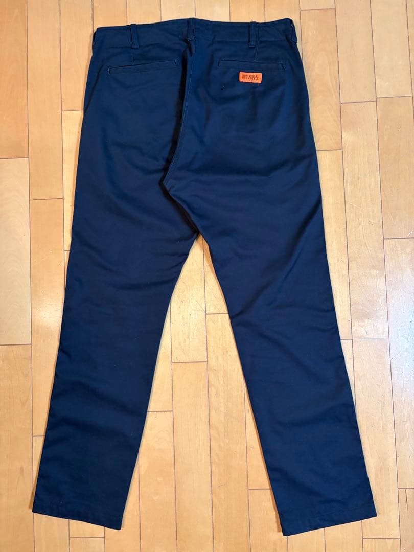 UNIVERSAL OVERALL ネイビー カバーオールとパンツのセットアップ