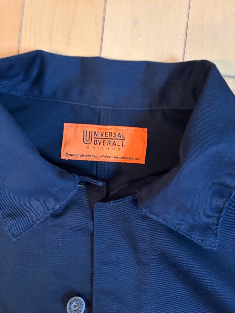 UNIVERSAL OVERALL ネイビー カバーオールとパンツのセットアップ