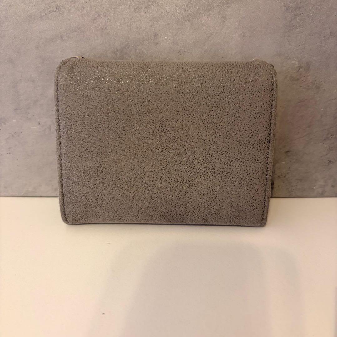 STELLA McCARTNEY 三つ折り財布 グレー　【美品】