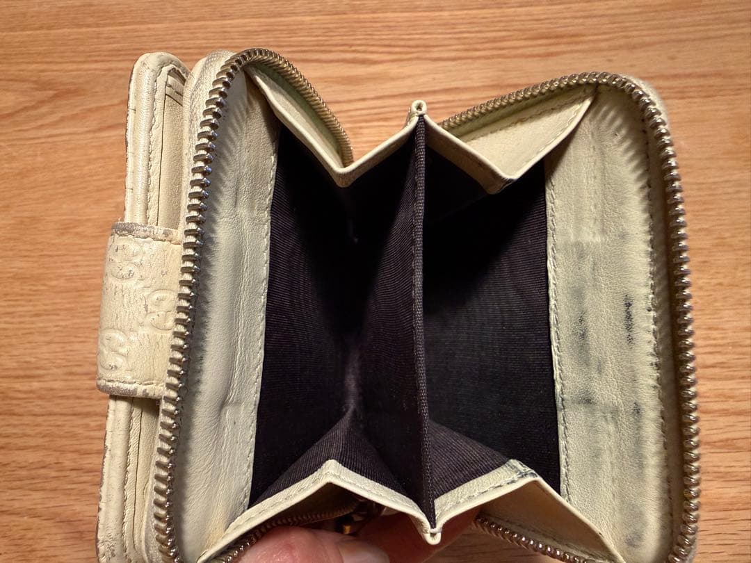 GUCCI マイクロシマ 二つ折り財布