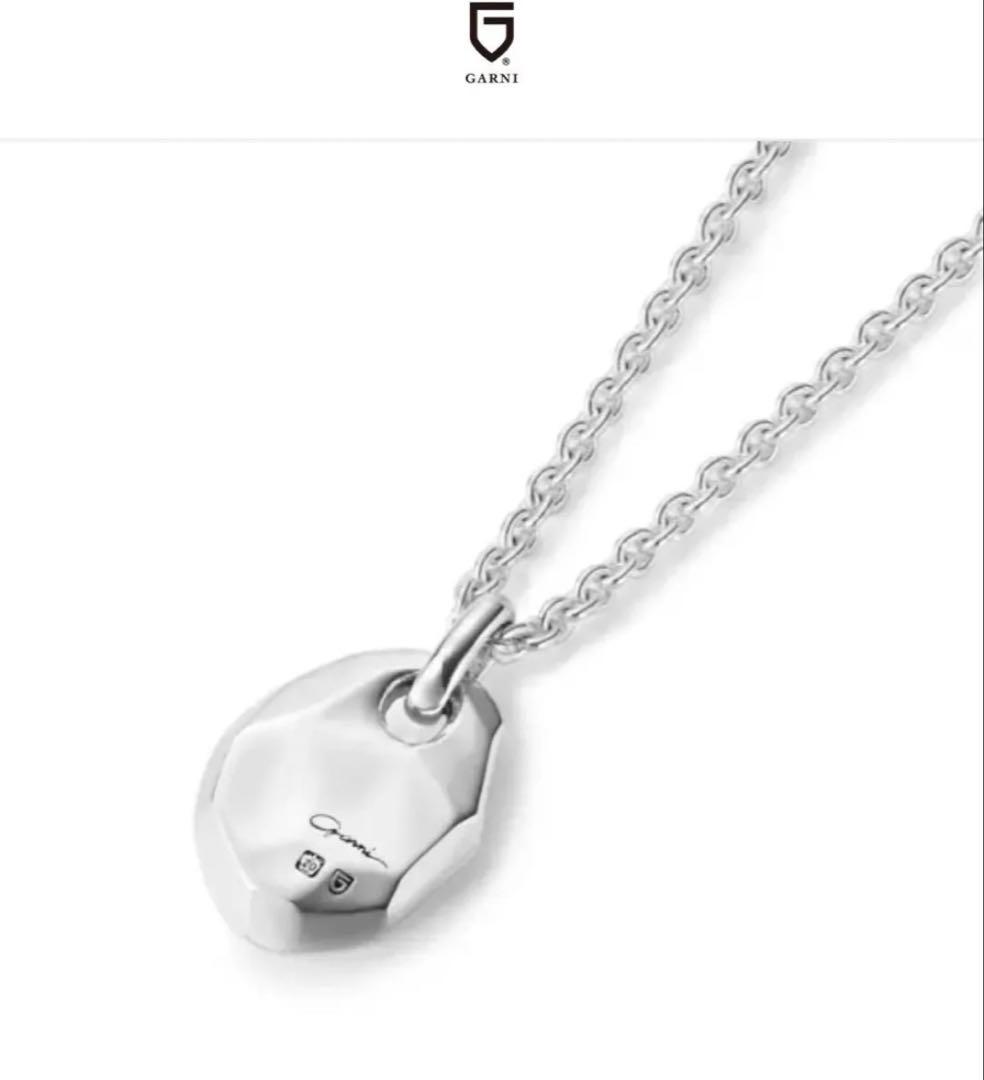 【週末売切り】GARNI ガルニ クロッケリー M シルバーネックレス