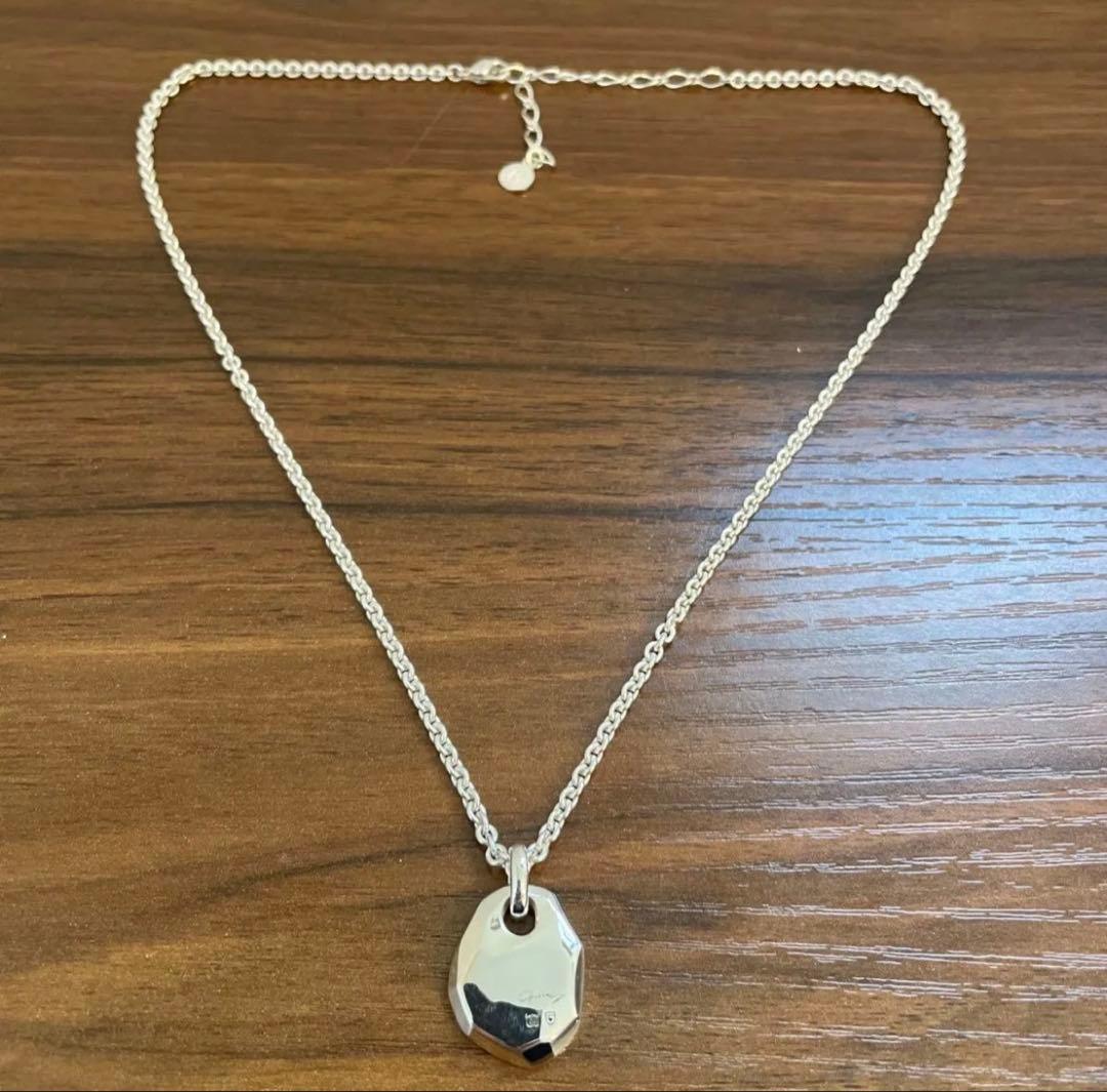 【週末売切り】GARNI ガルニ クロッケリー M シルバーネックレス