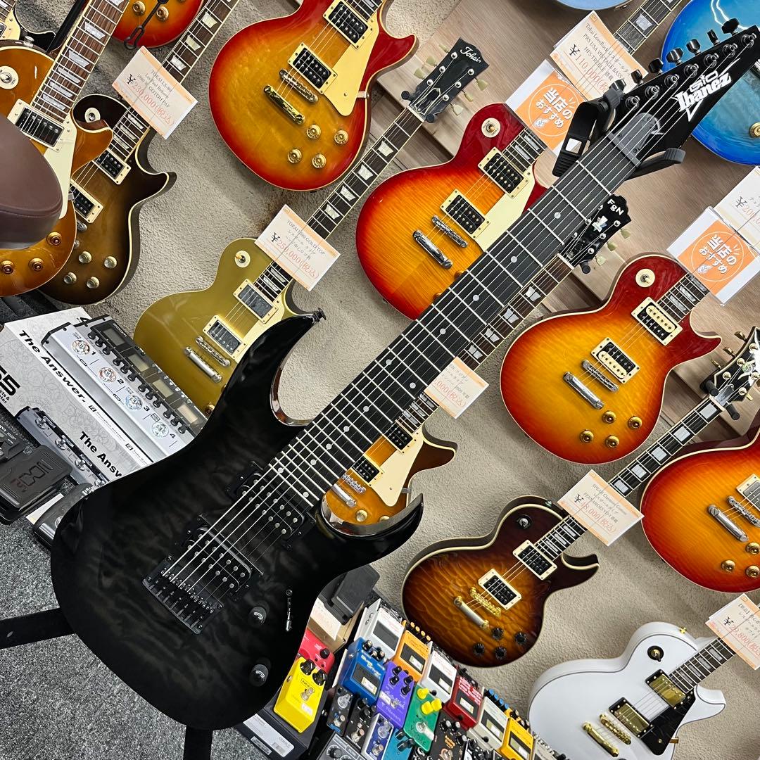【11674】Ibanez GRG7221QA-TKS アイバニーズ 7弦ギター