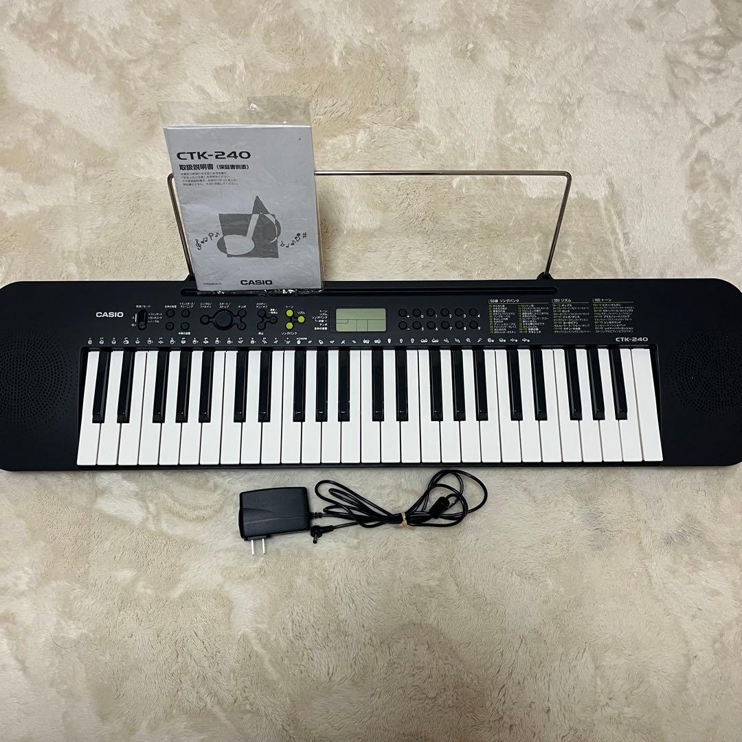 CASIO CTK-240 カシオ キーボード 初心者 ベーシック 17年製
