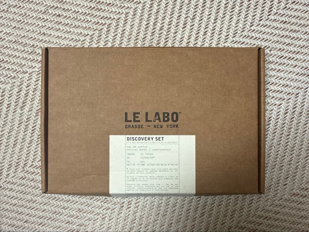 香水(ユニセックス) LE LABO DISCOVERY SET