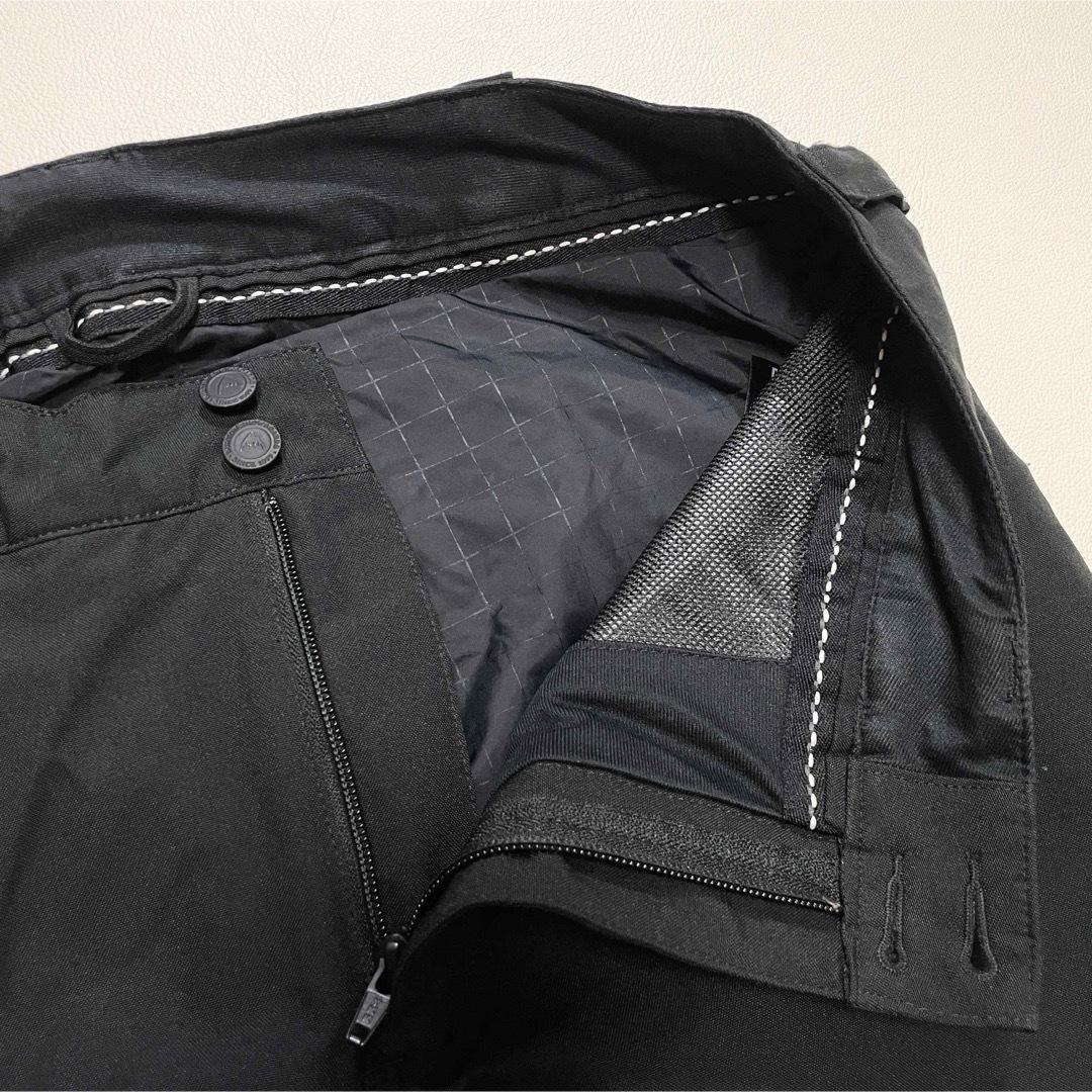 6711 【美品】バートン　パンツ　メンズ　無地　ブラック　スノボウェア