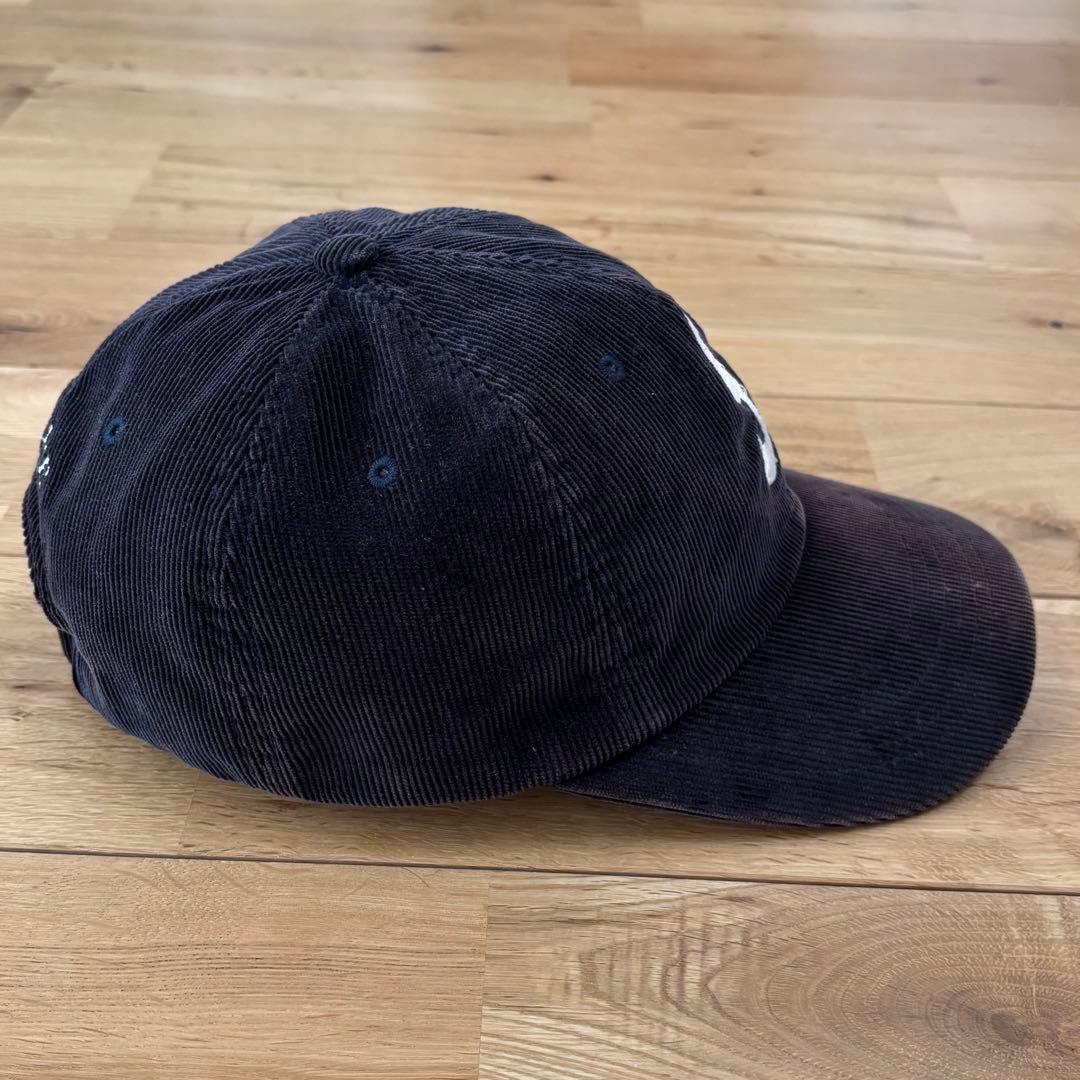【希少】Supreme Corduroy S Logo 6-Panel ネイビー