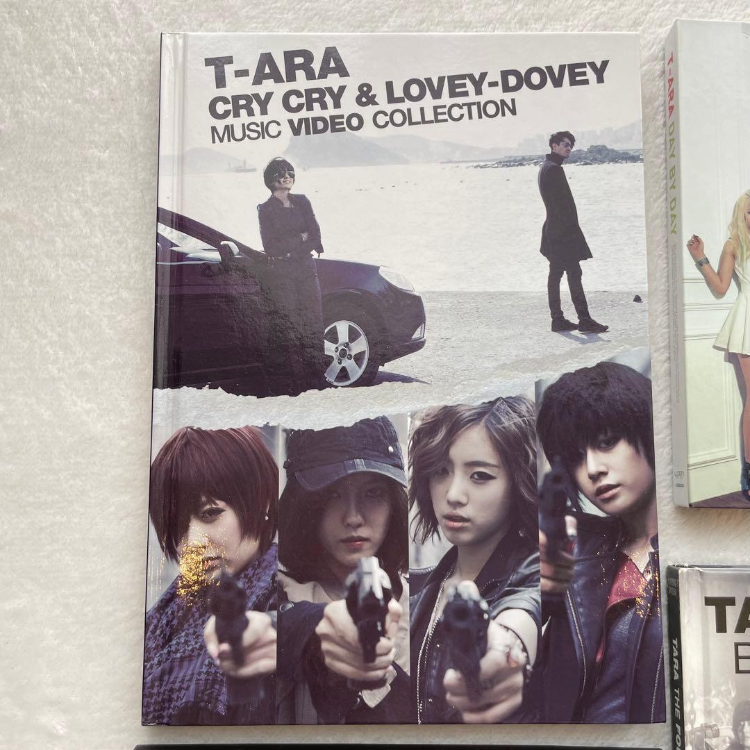 T-ARA ミュージックビデオコレクションアルバムセット7点+トレカ3枚+生写真