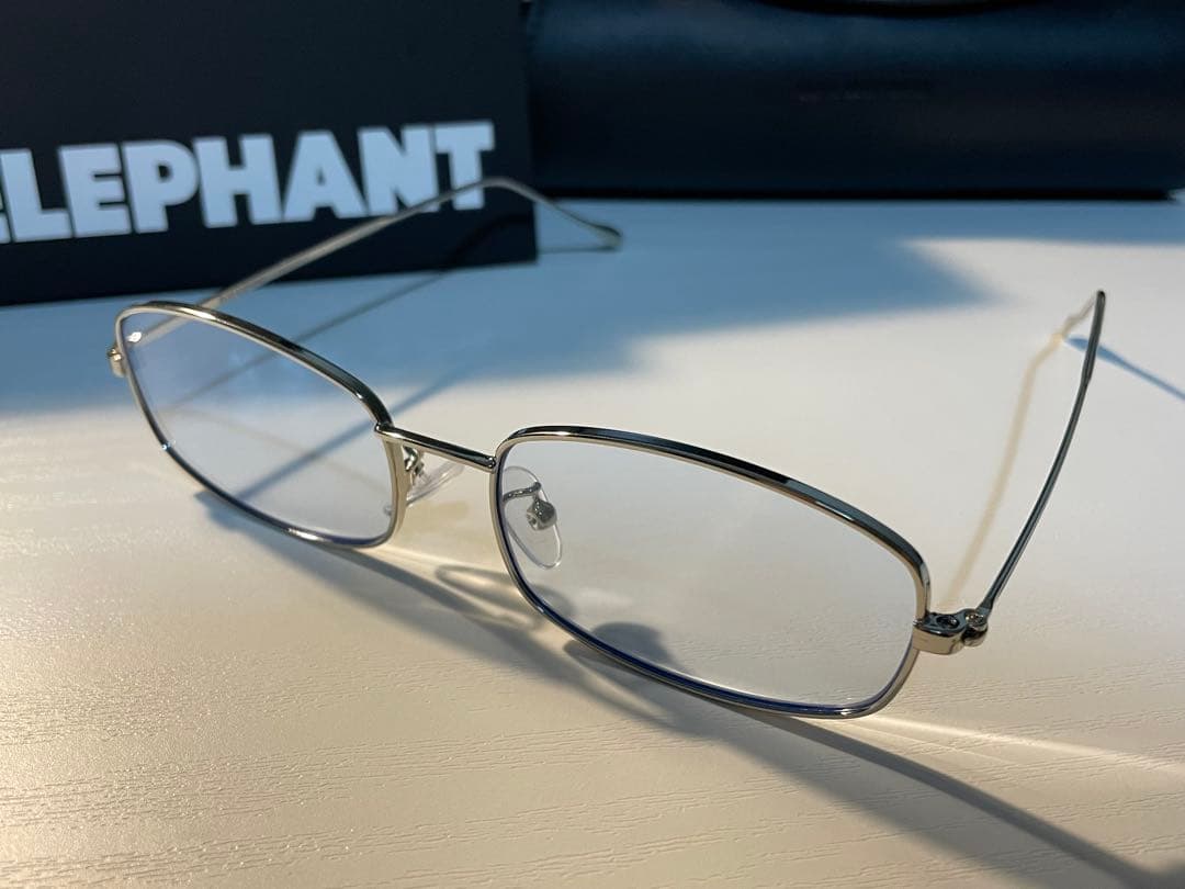 【完売品】BLUE ELEPHANT サングラス リムレス y2k 90s 韓国