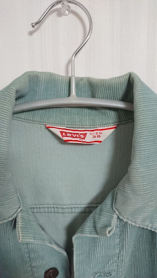 Levi's 70505 70s ミントグリーン ターコイズ