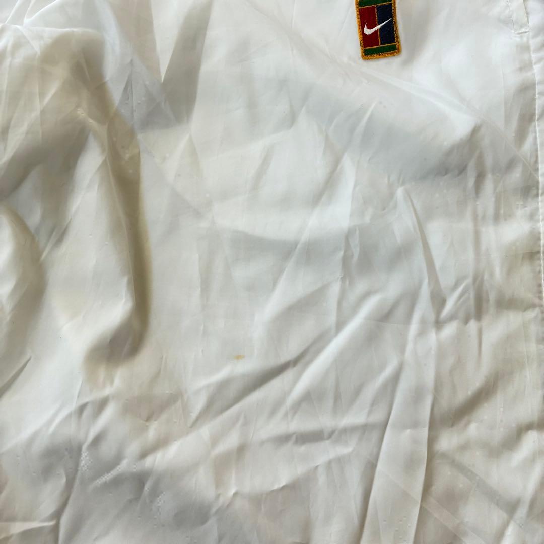 【美品】OLD 90s NIKE ナイロンパンツトラックパンツ 銀タグ テック系