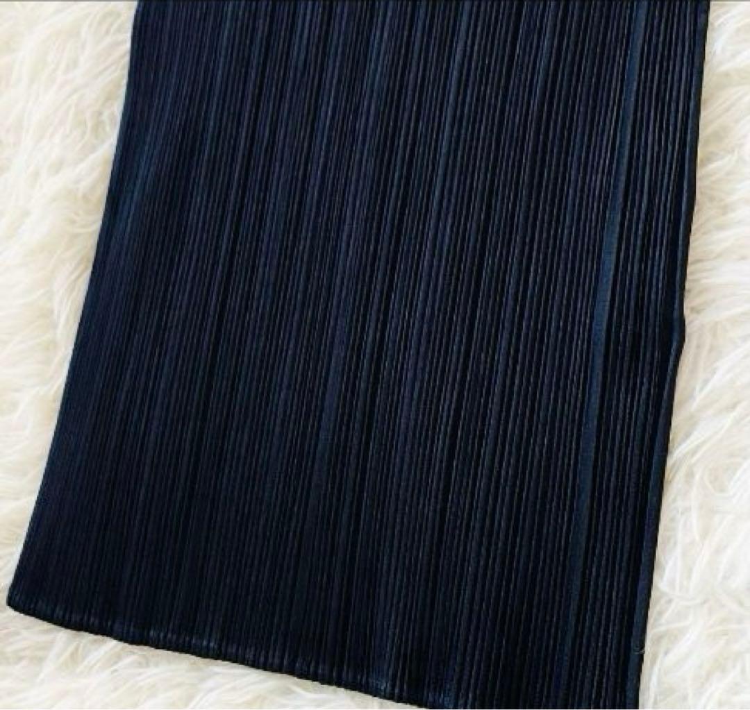 美品✨️PLEATS PLEASE プリーツ カットソー 濃いネイビー 3サイズ