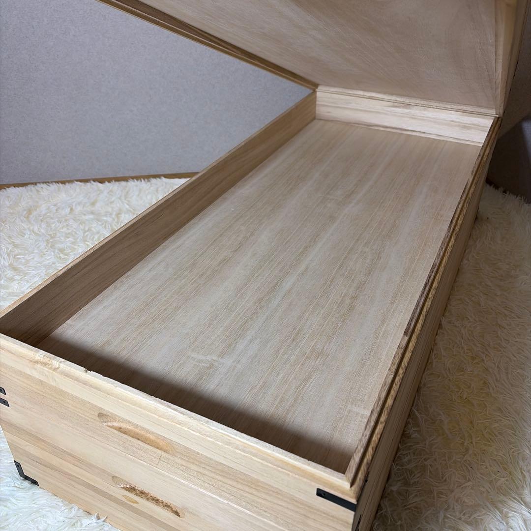 桐箪笥 桐箱 着物 衣装ケース 3段 桐タンス①