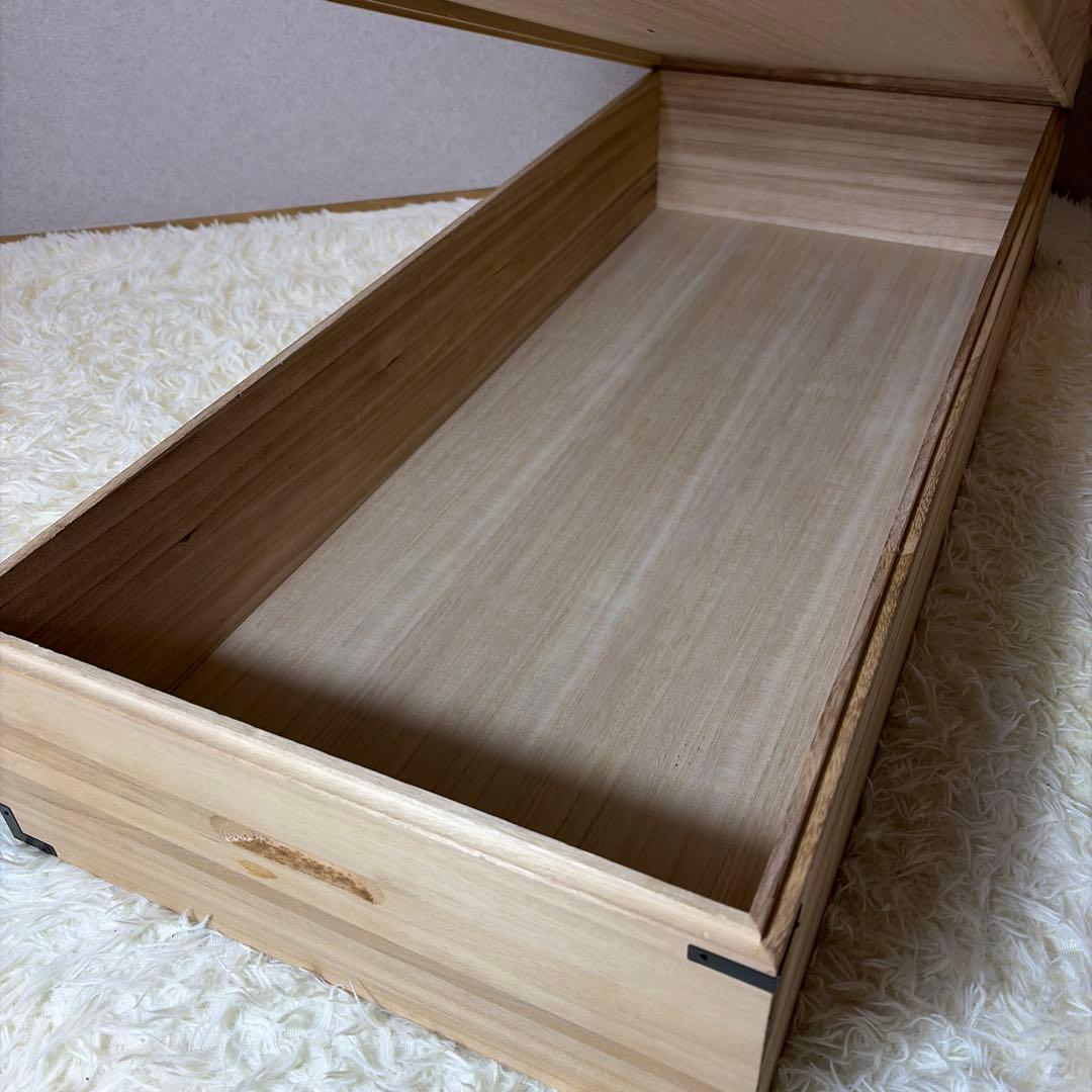 桐箪笥 桐箱 着物 衣装ケース 3段 桐タンス①