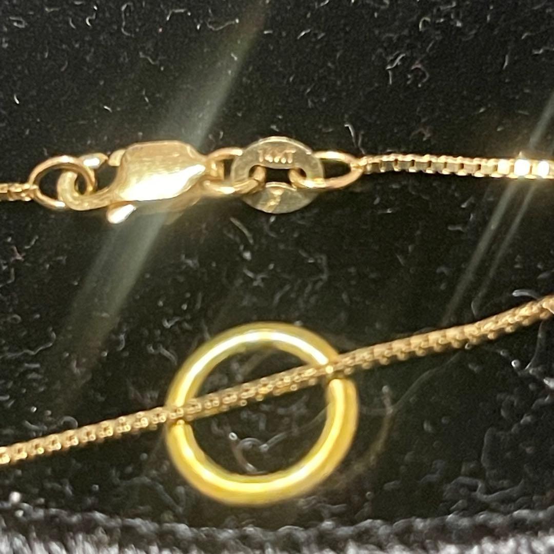 n*e様 BELIEVER JEWELRY k14 ボックスチェーンネックレス