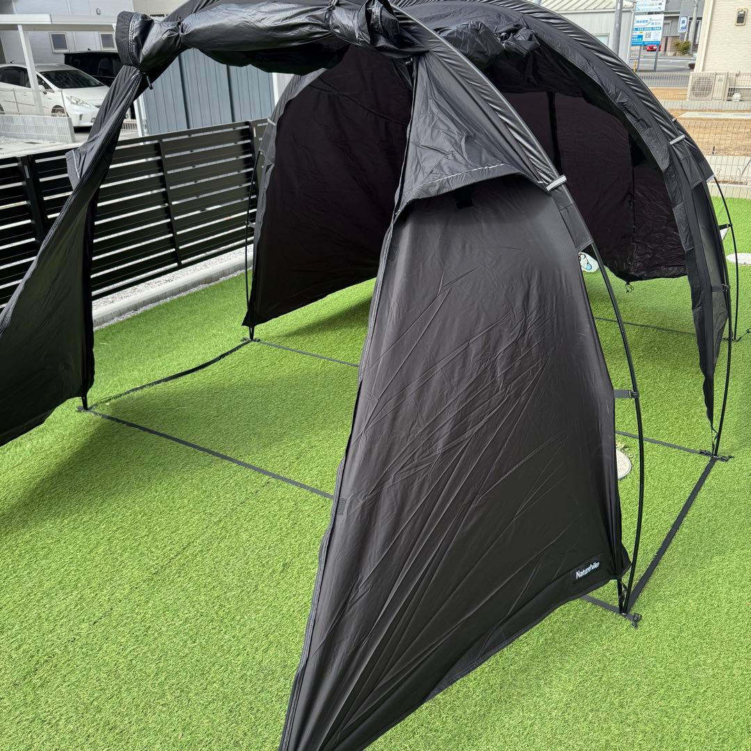 廃盤　Naturehike Cloud Tourer2 ブラック トンネルテント