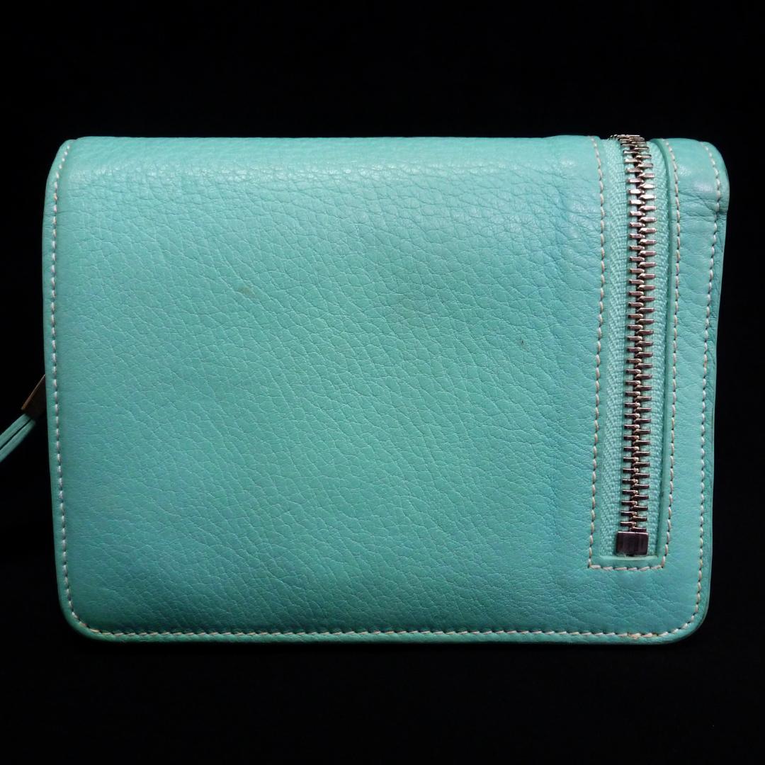 TIFFANY&CO. ティファニー ウォレット ストラップ付 財布 折り財布