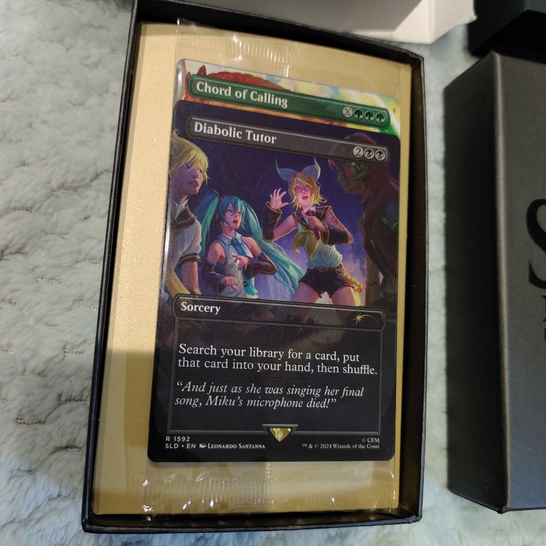 【英語】mtg 初音ミク　シークレットレイヤー　ノンfoil　夏