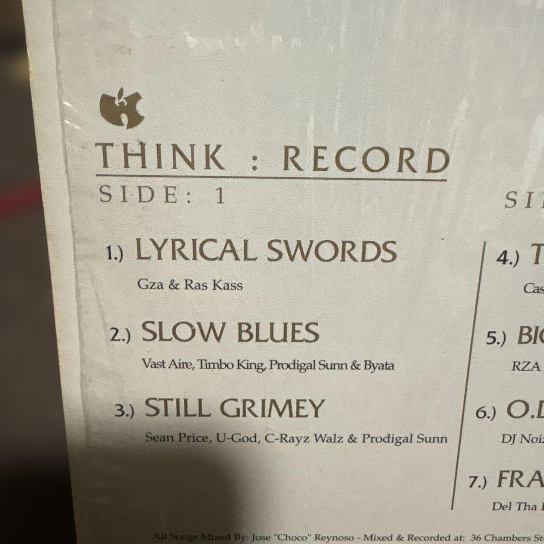 洋楽 Think Differently Music: Wu-Tang Meets t