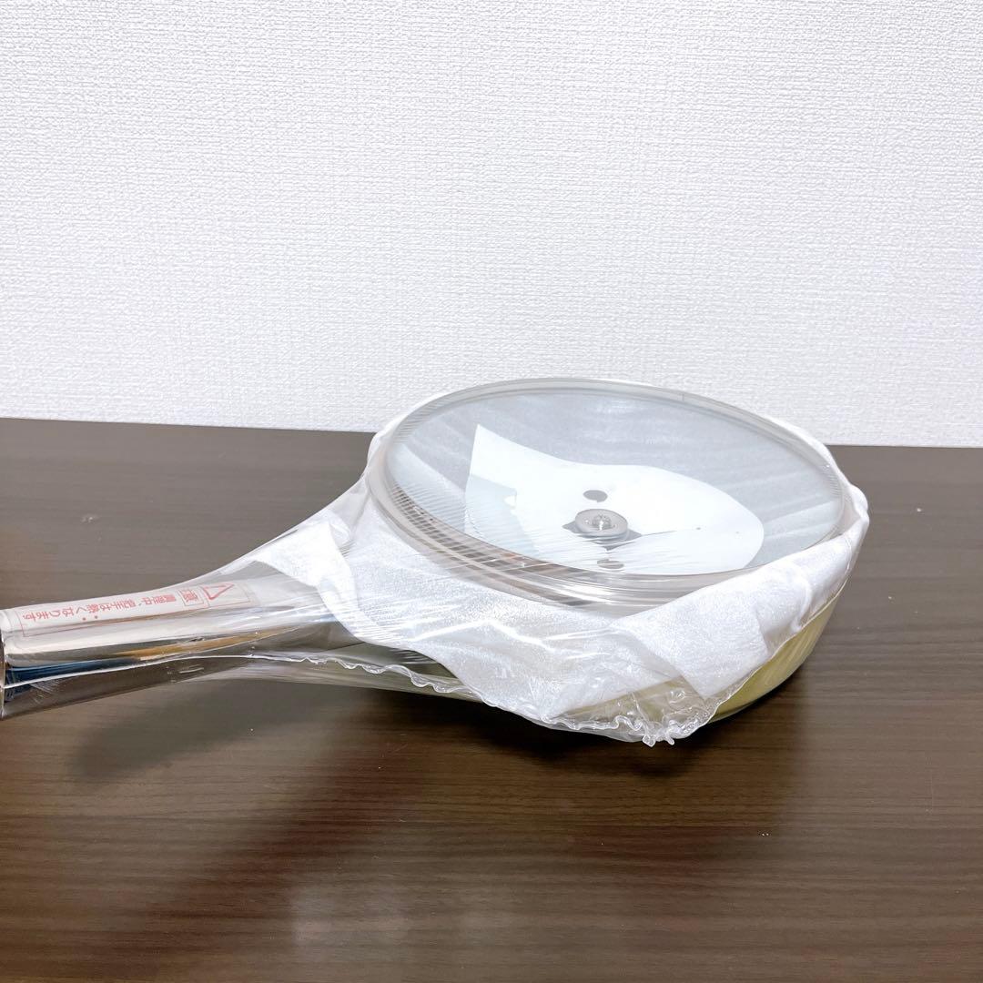 【未使用】　アサヒ軽金属　22オールパン　ガラス蓋