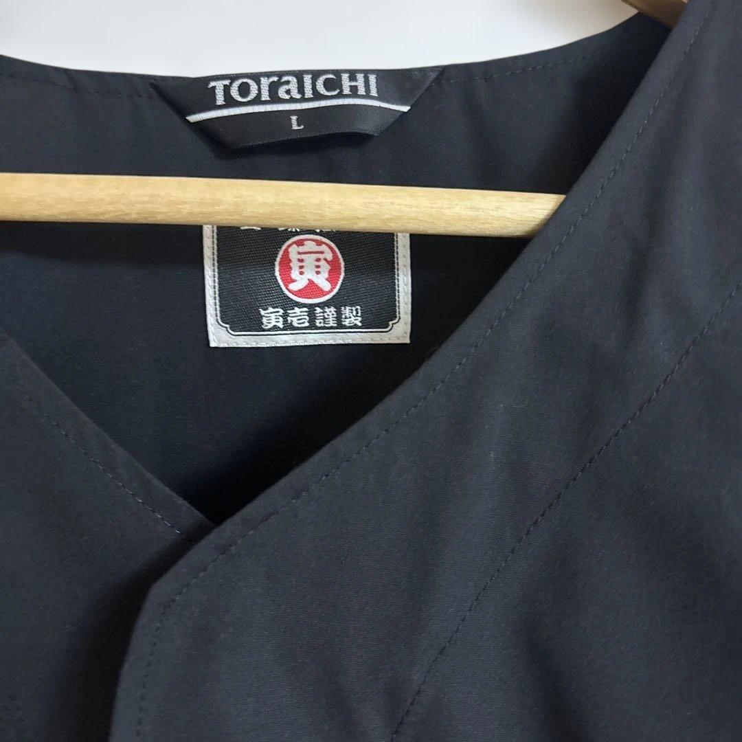TORAICHI Black means ブラック ナイロンジャケットLサイズ