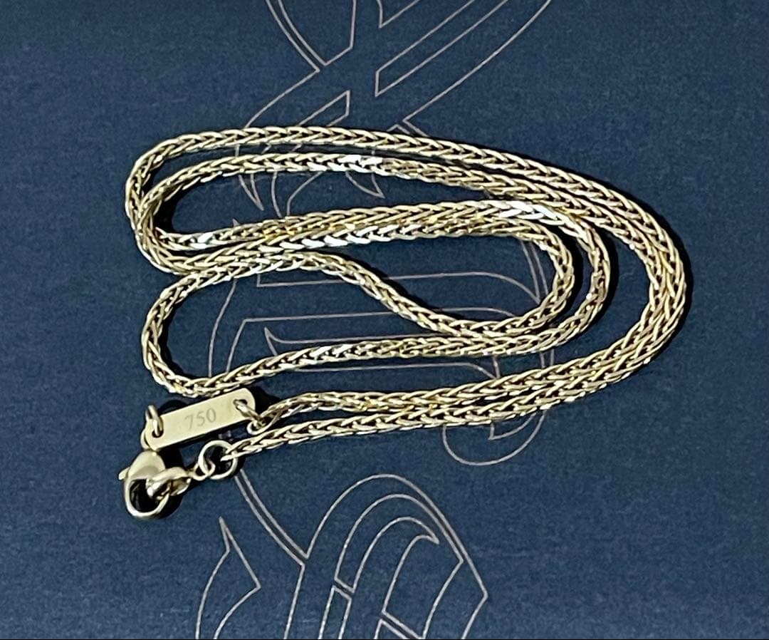 アクセサリー SJX GOLD CHAIN 45cm 750 K18