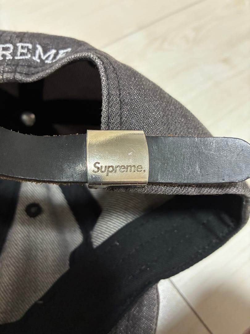 再出品　SUPREME シュプリーム　キャップ