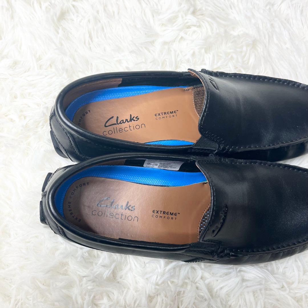 【美品】 クラークス コブラヴァンプ ローファー us7 モカシン 本革