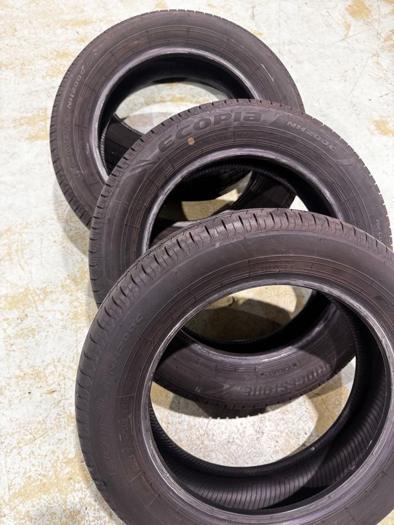 ブリジストン　エコピアNH200C 155/65R14 中古タイヤ
