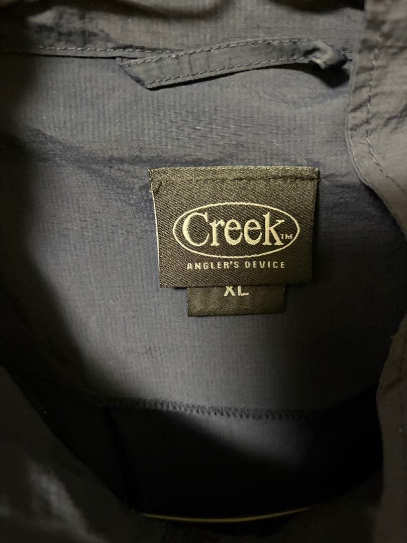 Creek Angler's Device ナイロンベスト XL ネイビー