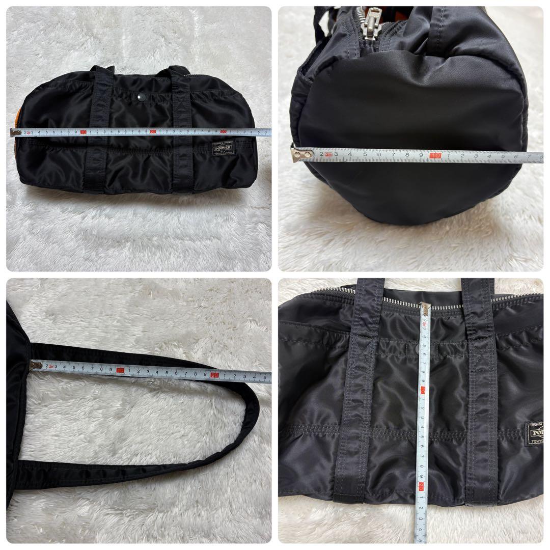 極美品 PORTER ポーター タンカー ミニボストン ブラック 希少 L