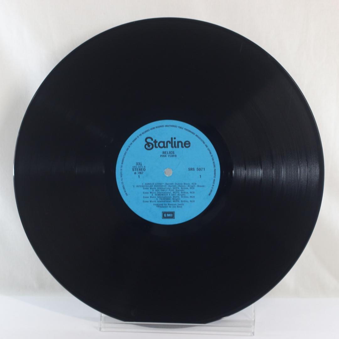 英LP Pink Floyd Relics 初期プレス Starlineラベル