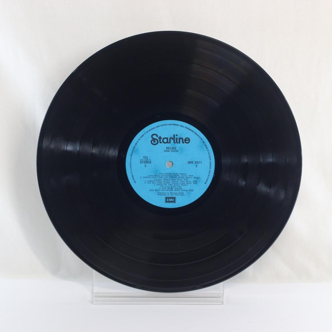英LP Pink Floyd Relics 初期プレス Starlineラベル