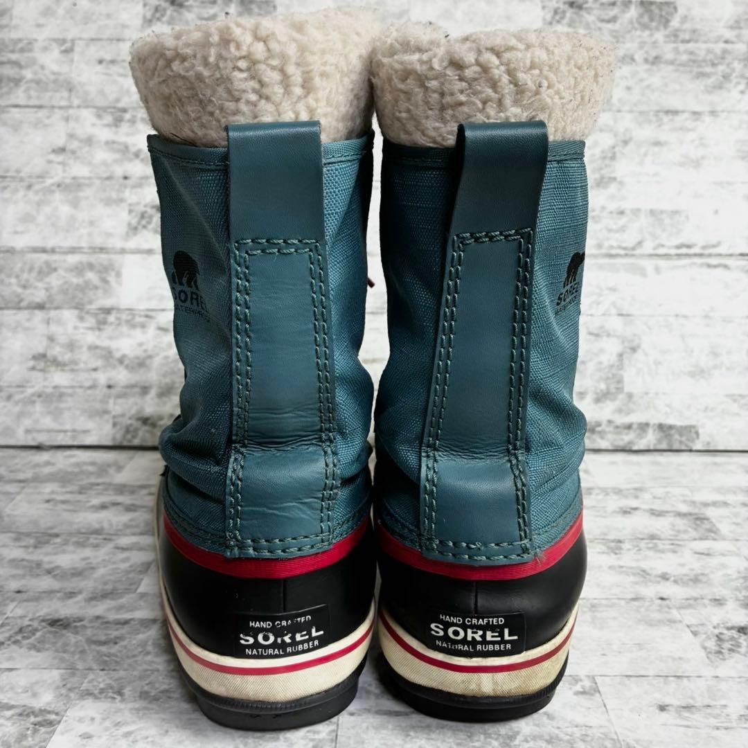 SOREL ソレル 防水 スノーブーツ 25cm WATERPROOF ブルー系