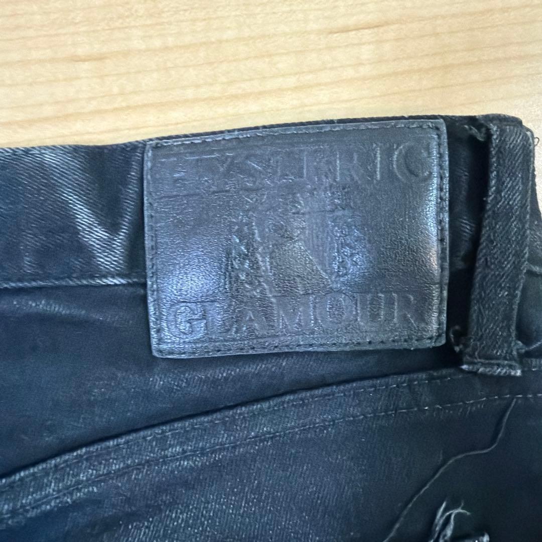 HYSTERIC GLAMOUR ブラック ブーツカットデニム　32インチ