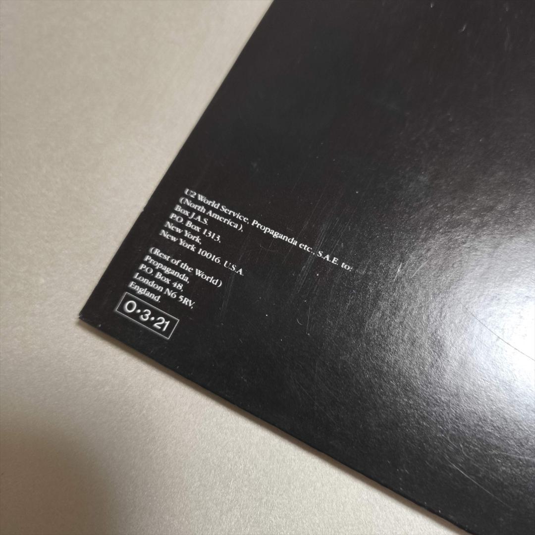 美盤 レア U2 The Joshua Tree LP ヨシュア・トゥリー