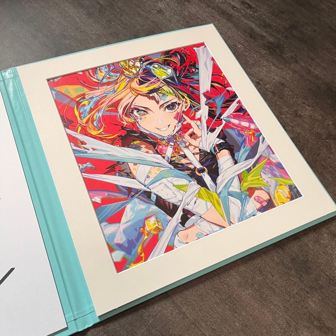 Mika Pikazo個展『ILY GIRL』サイン入り色紙/AUTOGRAPH
