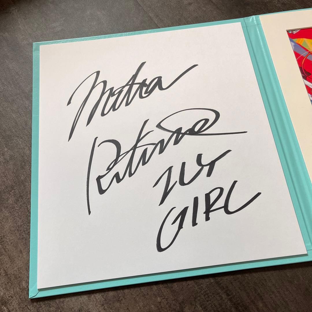 Mika Pikazo個展『ILY GIRL』サイン入り色紙/AUTOGRAPH