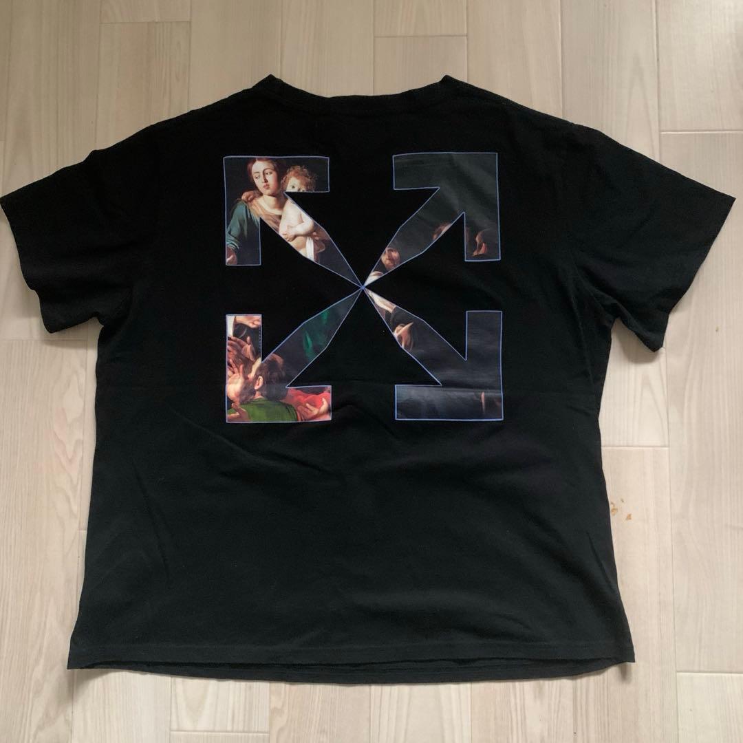 (正規品 )Off-White Tシャツ ブラック サイズ L