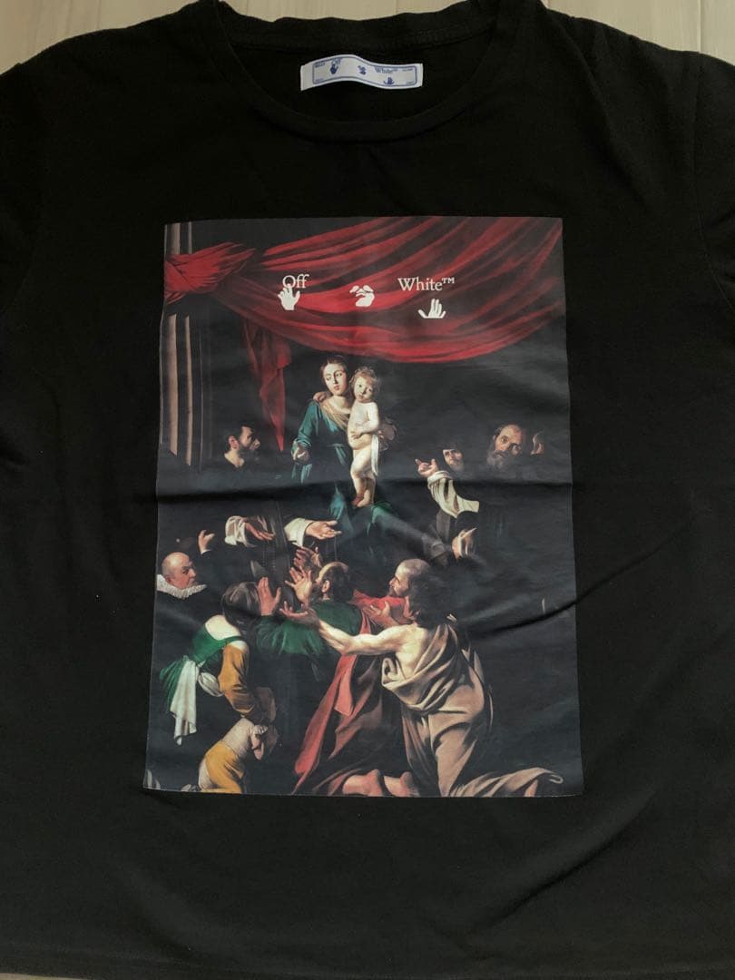 (正規品 )Off-White Tシャツ ブラック サイズ L