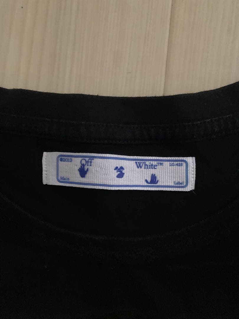 (正規品 )Off-White Tシャツ ブラック サイズ L