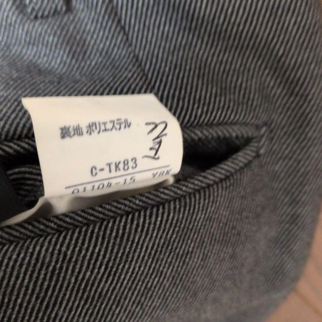 Burberrys'　グレー ダブルブレストスーツ ウール　 A-5　W79