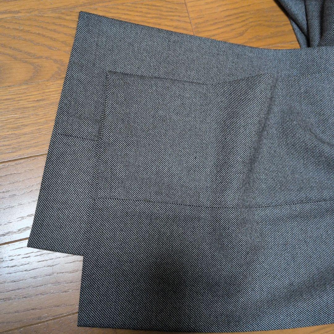 Burberrys'　グレー ダブルブレストスーツ ウール　 A-5　W79